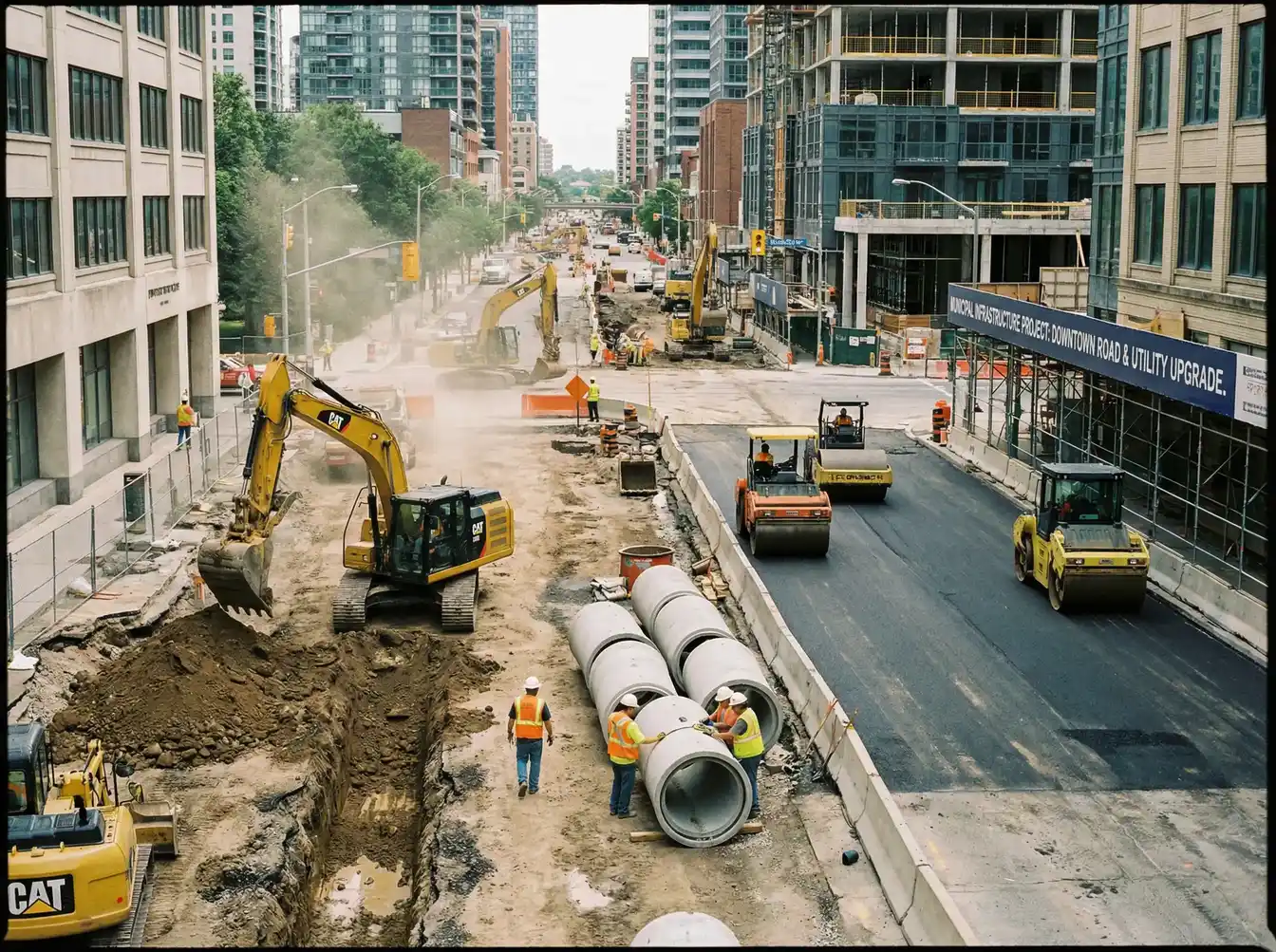 市政工程物资方案 - 黄色仓库 | 市政基建采购